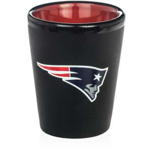 New England Patriots 2 Tone Ceramic Collectors Glass