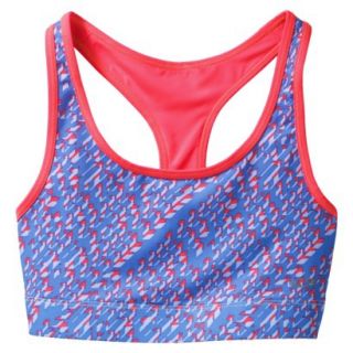 C9 by Champion Womens Reversible Compression Racer Bra   Rosa Coral XS