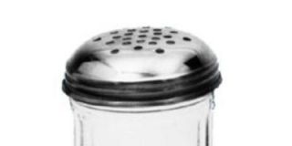 Johnson Rose Cheese Shaker Top, Stainless Steel