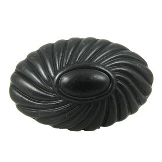 Stone Mill Hardware Sienna Antique Black Cabinet Knobs (pack Of 10)