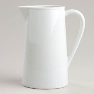 Porcelain Straight Pitcher   World Market