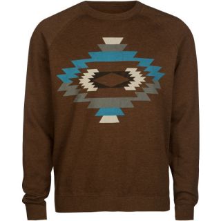 Tribal Mens Sweatshirt Heather Brown In Sizes X Large, X Small, Smal