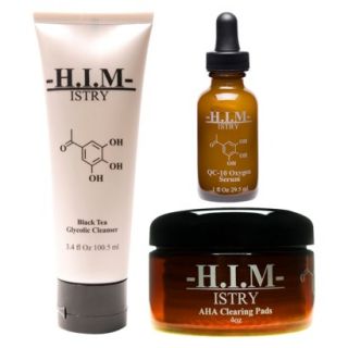 H.I.M. istry Mens anti agng starter (dry to nml   3PC