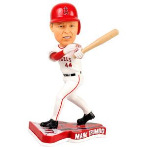 Los Angeles Angels of Anaheim Mark Trumbo Forever Collectibles Pennant Base Bobble