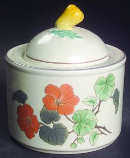 Mikasa Spring Tradition Sugar Bowl & Lid, Fine China Dinnerware   Heritage, Flow