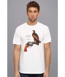 Crooks & Castles 357 Birds Of Prey Knit Crew T Shirt Mens T Shirt (White)