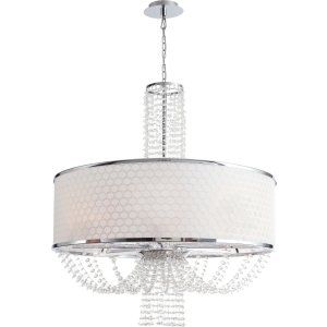 Crystorama Lighting CRY 9808 CH Allure Chandelier Hand Polished