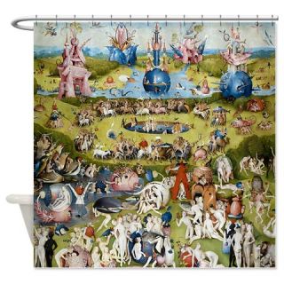  Bosch The Garden of Delights Shower Curtain  Use code FREECART at Checkout