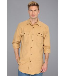 Carhartt Chamois L/S Shirt   Tall Mens Long Sleeve Button Up (Brown)
