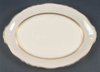 Syracuse Cornwall 14 Oval Serving Platter, Fine China Dinnerware   Federal Shap