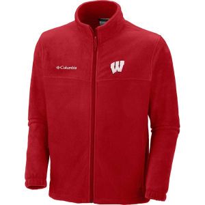 Wisconsin Badgers Columbia NCAA Flanker Full Zip Jacket
