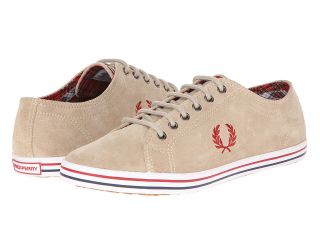 Fred Perry Kingston Suede Mens Lace up casual Shoes (Beige)