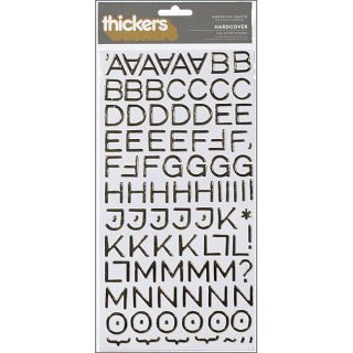 Thickers Foil Stickers hardcover gold