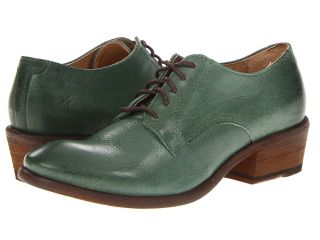 Frye Carson Oxford Womens Lace up casual Shoes (Green)