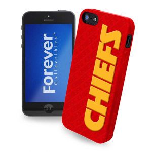 Kansas City Chiefs Forever Collectibles IPHONE 5 CASE SILICONE LOGO