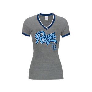 Tampa Bay Rays 5th & Ocean MLB Womens Opening Night Triblend Baby Jersey T Shirt