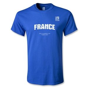 Euro 2012   FIFA U 20 World Cup 2013 France T Shirt (Royal)