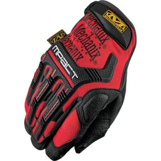 Mechanix Wear M Pact Glove   Red, Small, Model# MPT 02