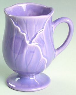 Metlox   Poppytrail   Vernon Lotus Lilac Mug, Fine China Dinnerware   Purple,Emb