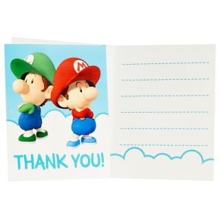 Super Mario Bros. Babies Thank You Notes (8)