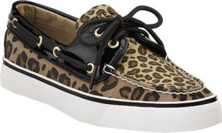 Womens Sperry Top Sider Biscayne   Leopard/Black Patent Casual Shoes