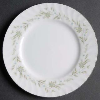 Coventry Japan Felicia Bread & Butter Plate, Fine China Dinnerware   Blue/Green/