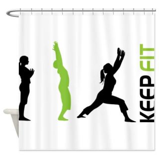  Keep Fit Shower Curtain  Use code FREECART at Checkout