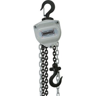 Roughneck Manual Chain Hoist   2 Ton, 10ft. Lift
