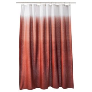 Threshold Ombre Shower Curtain   Red