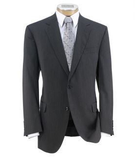 Executive 2 Button Wool Suit with Center Vent and Plain Front Trousers JoS. A. B