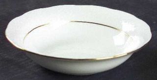 Herend Golden Edge Newer (Hde) Oatmeal Bowl, Fine China Dinnerware   Newer, Gold