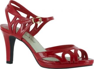 Womens Bella Vita Claudette II   Red Patent Polyurethane Sandals