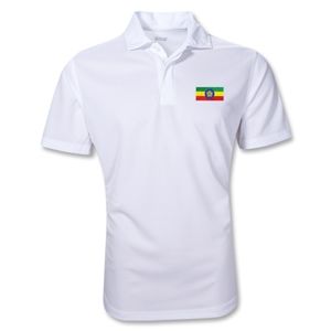 hidden Ethiopia Polo Shirt (White)