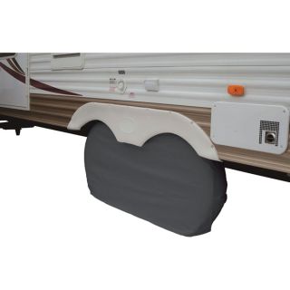 Classic Accessories Dual Axle Wheel Cover   Fits Dual Tires up to 30 Inch,