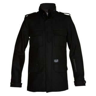 Alpha 65 Mens Jacket Black In Sizes X Large, Large, Small, Medium For Me