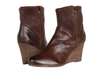 Frye Corby Side Zip Womens Zip Boots (Brown)