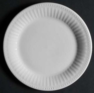 American Atelier Olympia Dessert/Pie Plate, Fine China Dinnerware   All White, R
