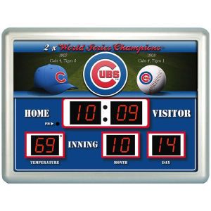 Chicago Cubs Scoreboard Clock