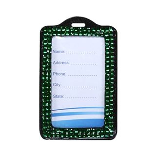 Basacc Green Vertical Business Card Holder (GreenAll rights reserved. All trade names are registered trademarks of respective manufacturers listed.California PROPOSITION 65 WARNING This product may contain one or more chemicals known to the State of Cali
