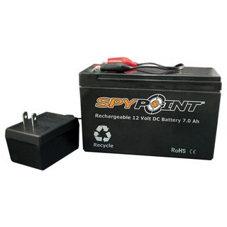 Sspypoint 12 volt Rechargeable Battery And Ac Charger