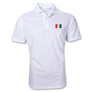 hidden Ivory Coast Polo Shirt (White)