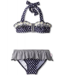 Seafolly Kids Daisy Mini Tube Bikini Girls Swimwear Sets (Navy)