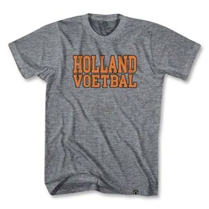 Objectivo Netherlands Voetbal Vintage T Shirt (Gray)