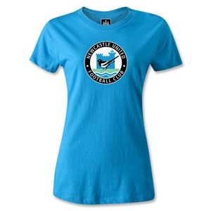 hidden Newcastle United Graphic Womens T Shirt (Turqouise)
