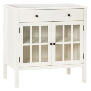 Accent Table Threshold Windham Accent Cabinet with Drawer   Shell