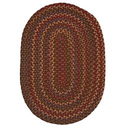 Jefferson Indoor/outdoor Braided Country Oval Rug (23 X 4)