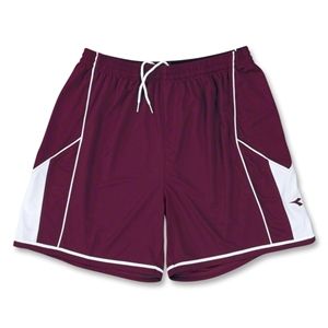 Diadora Womens Quadro Short (Maroon)