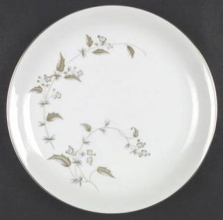 Nikko Sterling Dinner Plate, Fine China Dinnerware   Seyei, Gold Flowers, Brown&