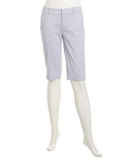 Lightweight Twill Bermuda Shorts, Lilac