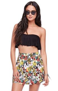 Womens Volcom Skirt   Volcom Weirdette Skater Skirt